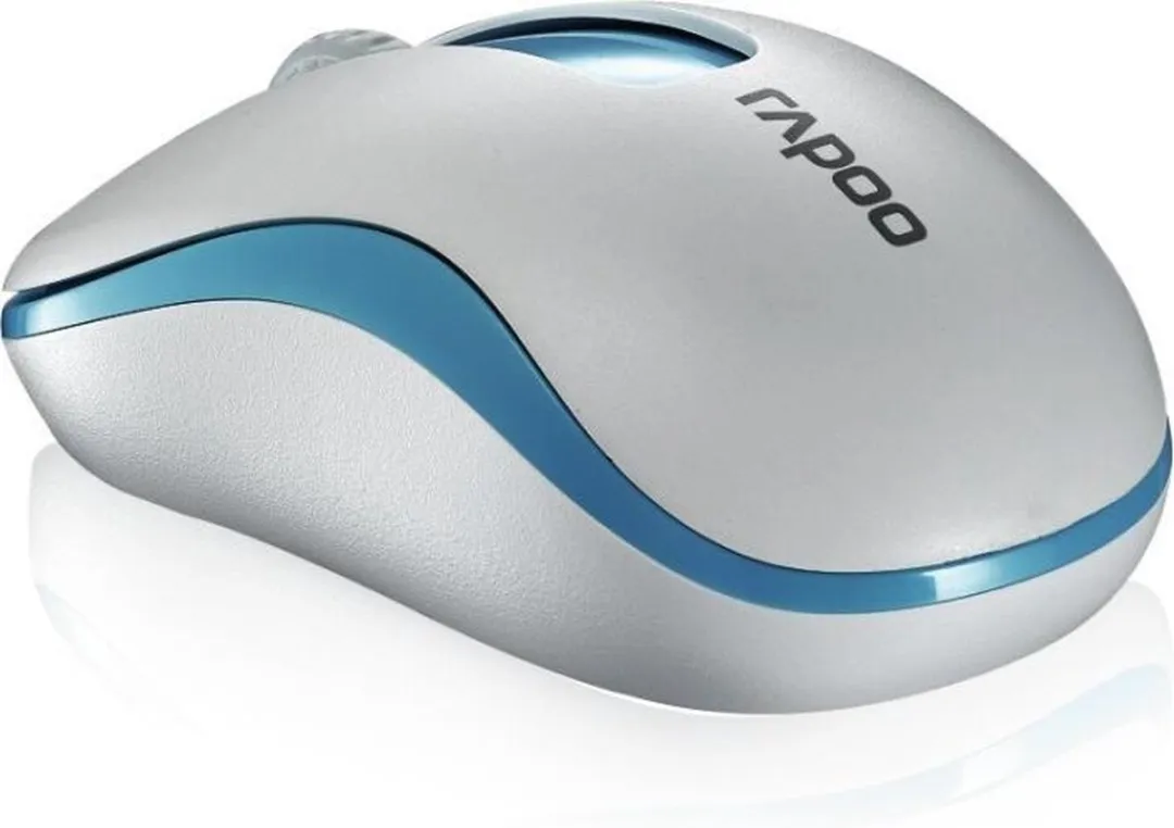 Rapoo M10+ Draadloze Optische Muis - Blauw - afbeelding 6 van 6