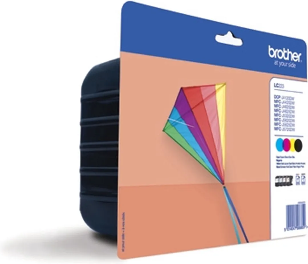 Brother LC-223VALBP Inktcartridge - 4 Stuks (Zwart + 3 Kleuren)