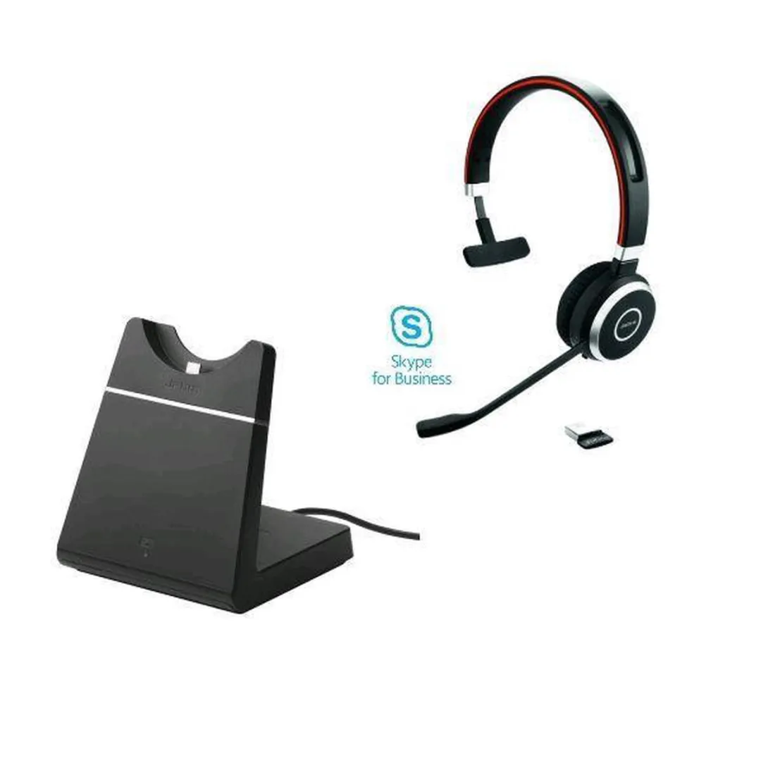 Jabra Evolve 65 MS Mono 6593-823-399 - Zwart