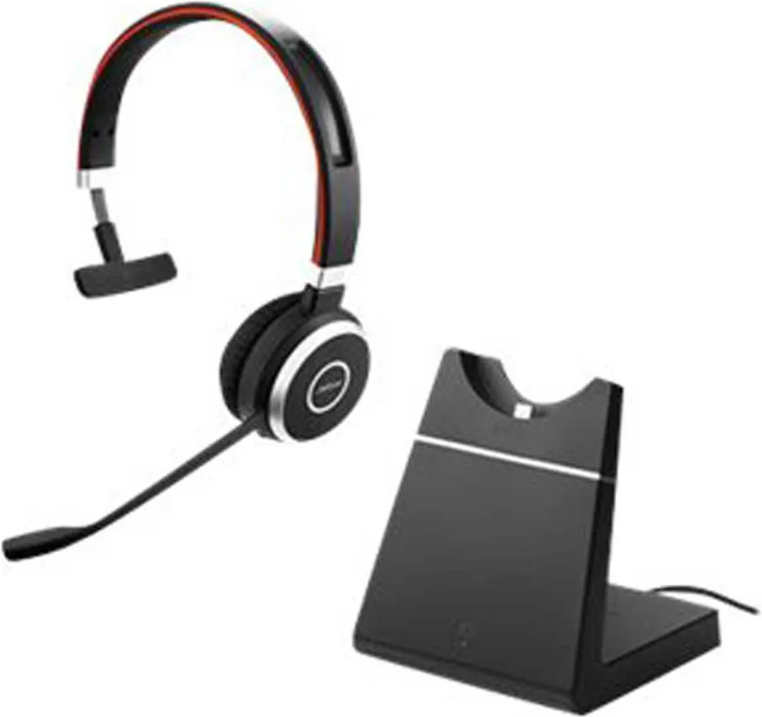 Jabra Evolve 65 MS Mono 6593-823-399 - Zwart