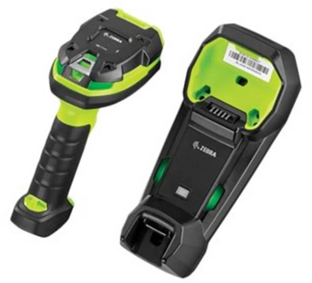 Zebra LI3678-SR Draagbare Streepjescodelezer - Zwart/Groen