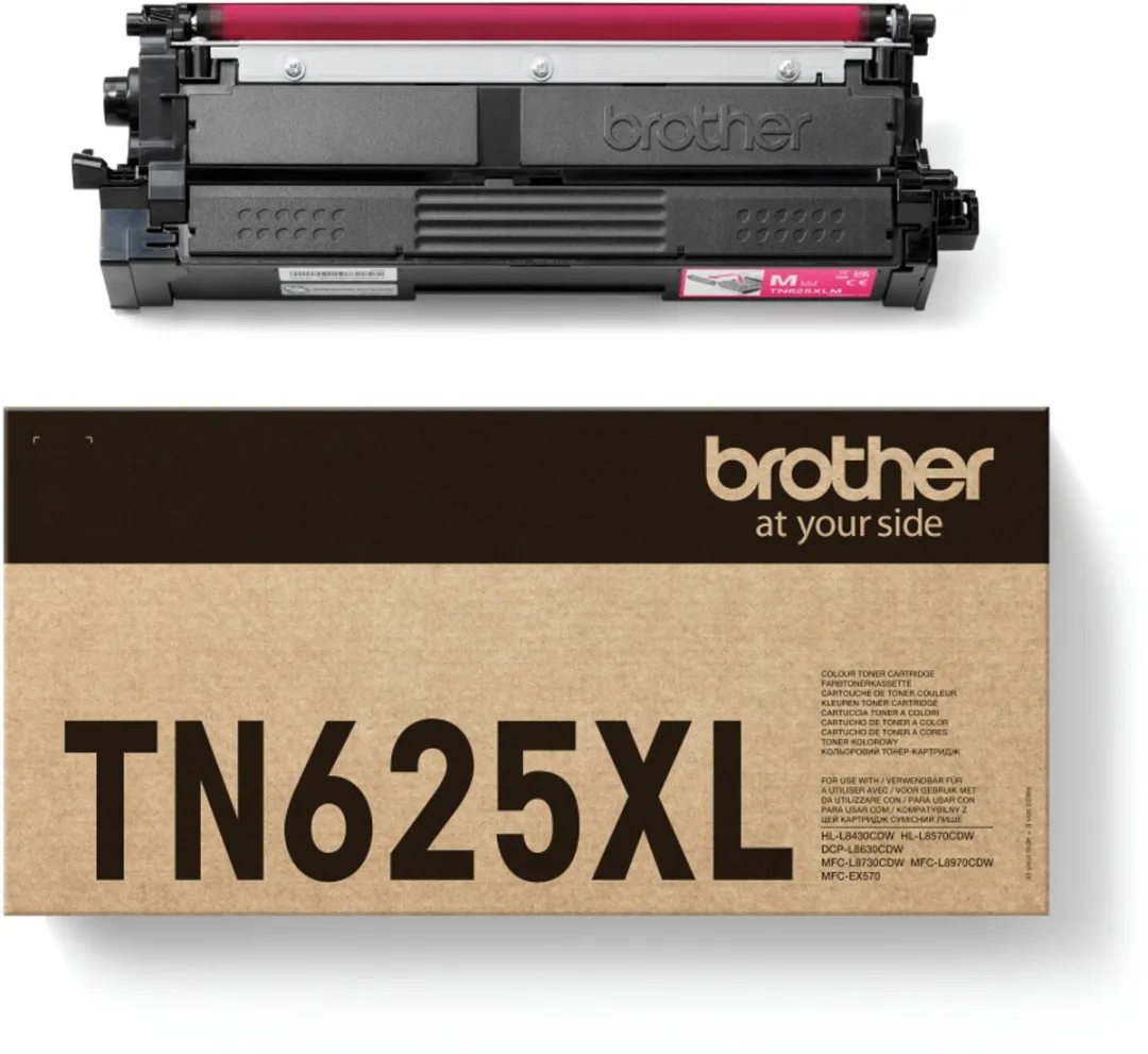 Brother TN-625XLM Tonercartridge - Magenta