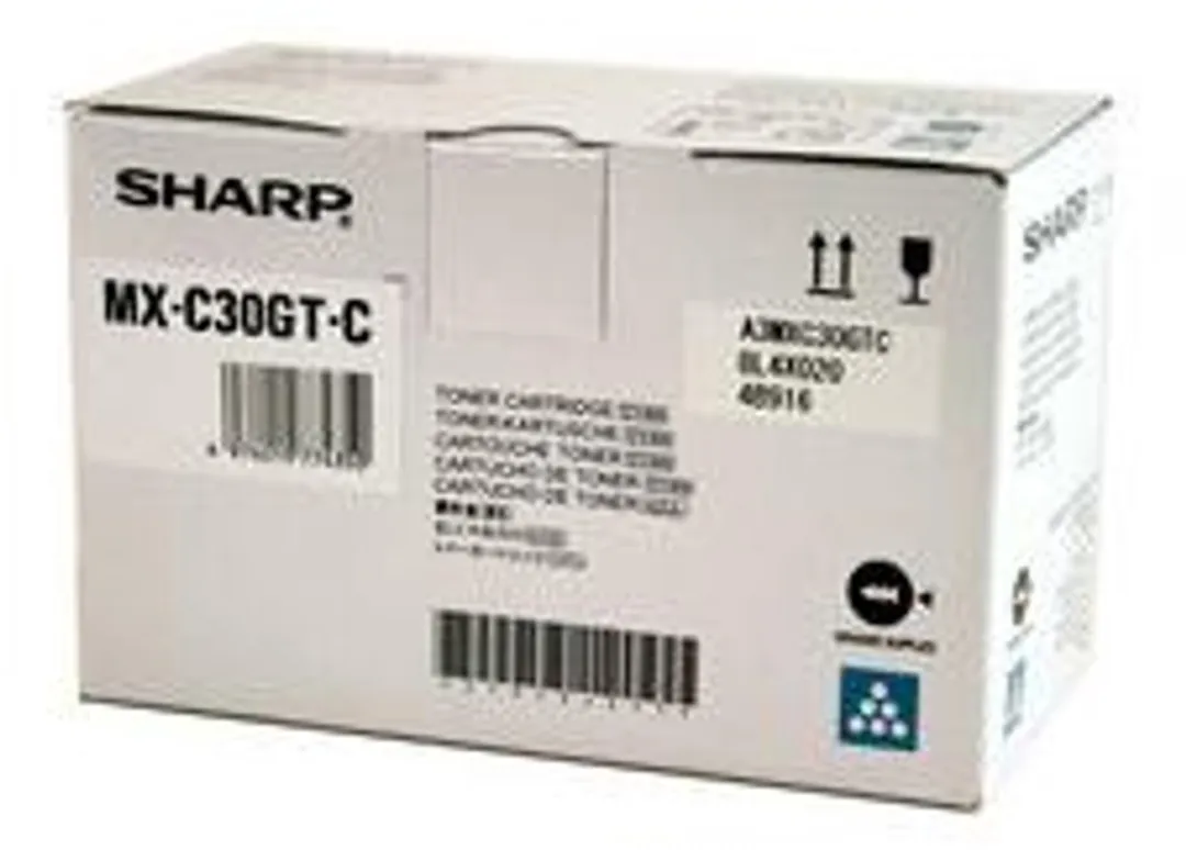Sharp MX-C30GTC Tonercartridge Cyaan