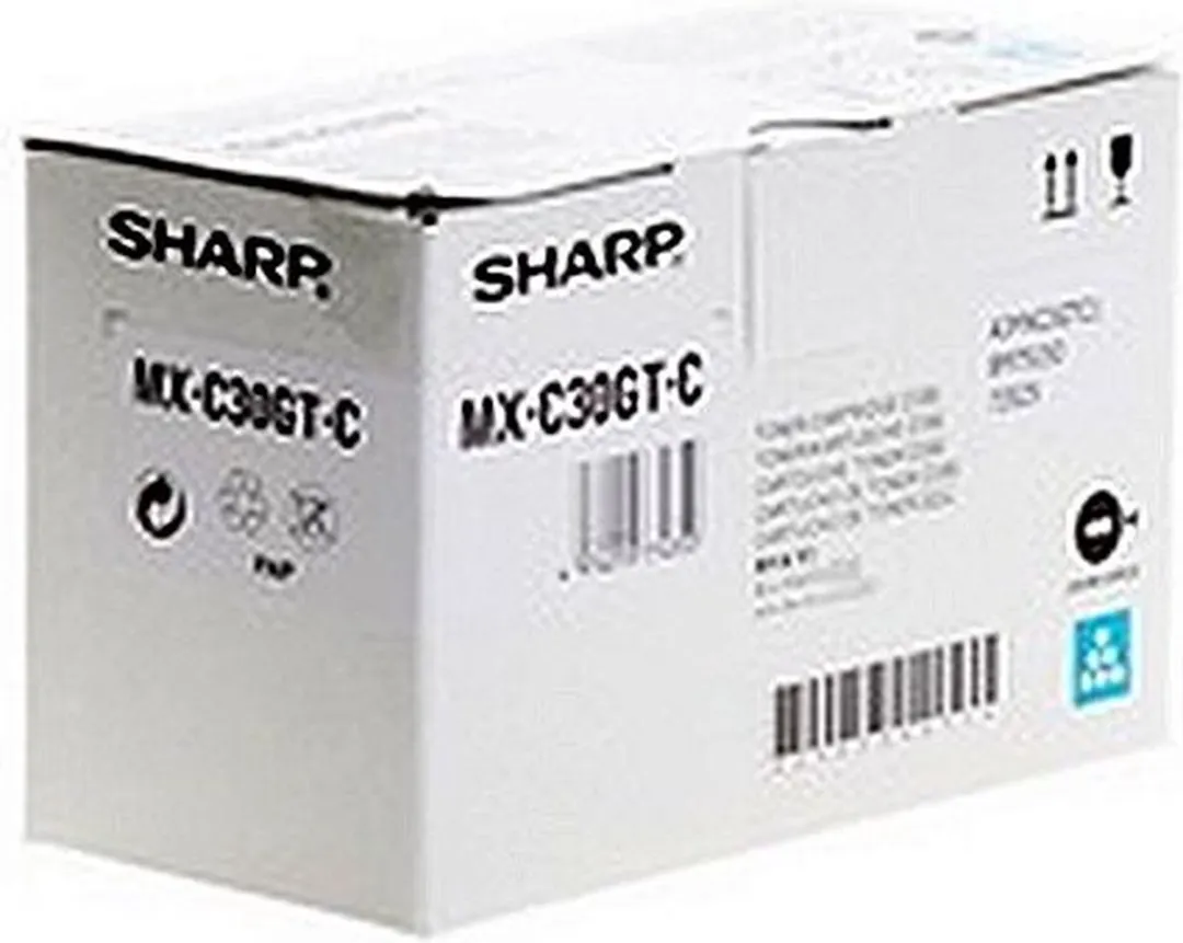 Sharp MX-C30GTC Tonercartridge Cyaan
