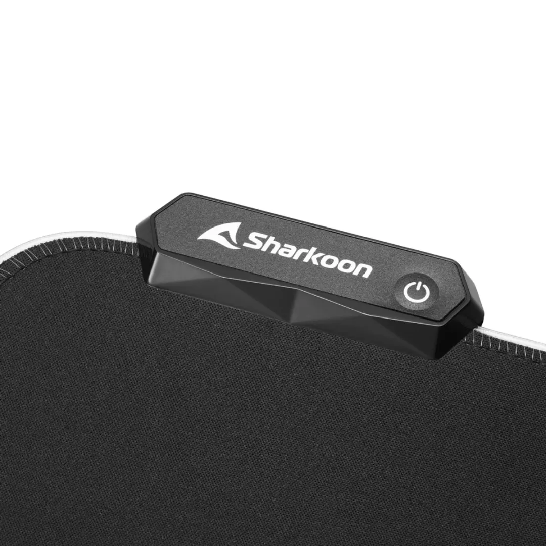 Sharkoon 1337 RGB V2 Gaming Mat - Zwart