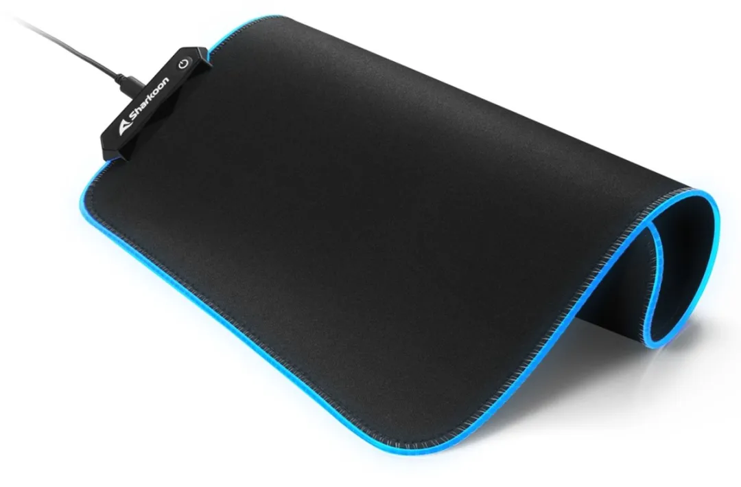 Sharkoon 1337 RGB V2 Gaming Mat - Zwart