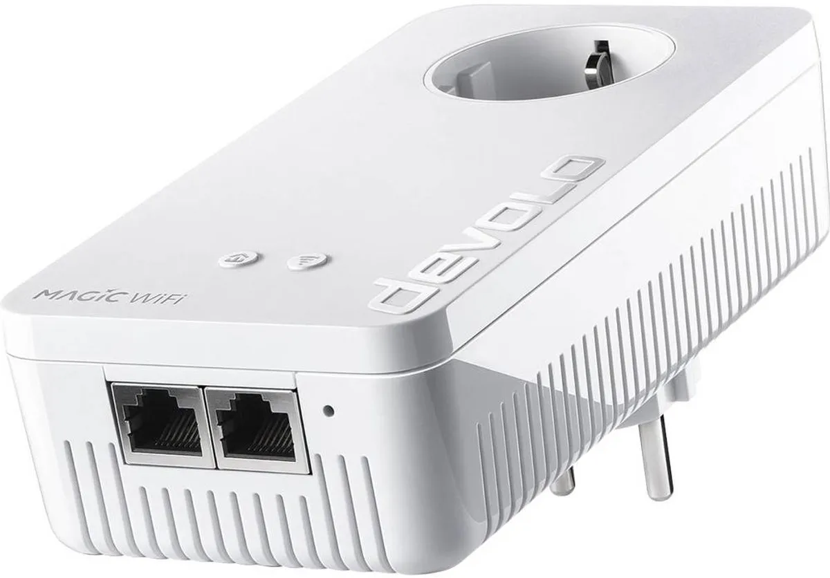 Devolo Magic 2 WiFi 6 next Expansion unit - 2x Ethernet - Wit
