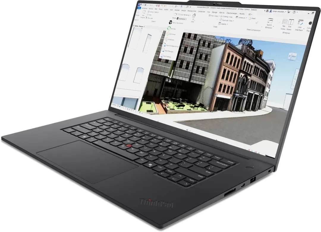 Lenovo ThinkPad T1g Gen 8 RTX 5070 Laptop 16" WQUXGA - 32GB 1TB SSD - Zwart