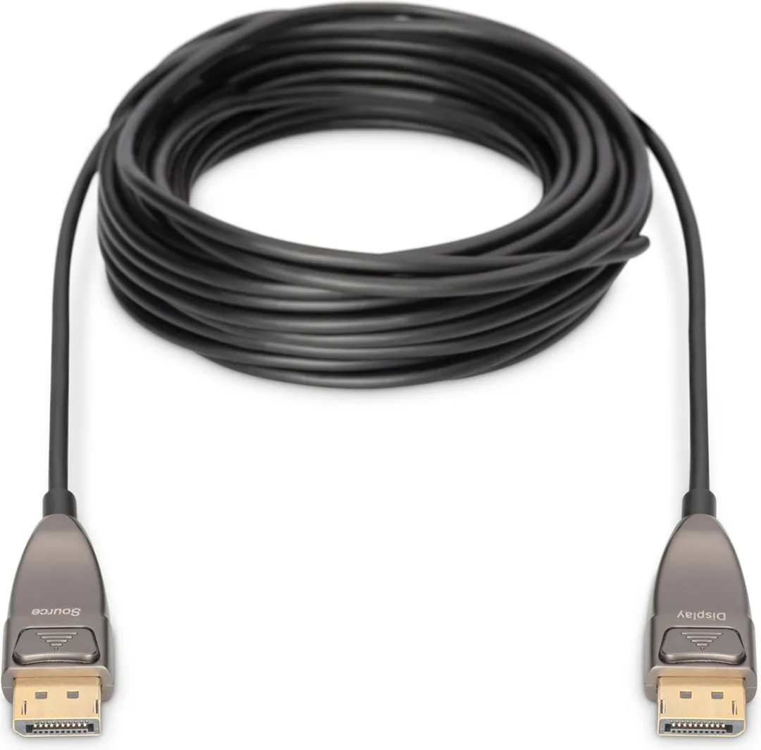 Digitus AK-340107-200-S DisplayPort Kabel 20m - Zwart