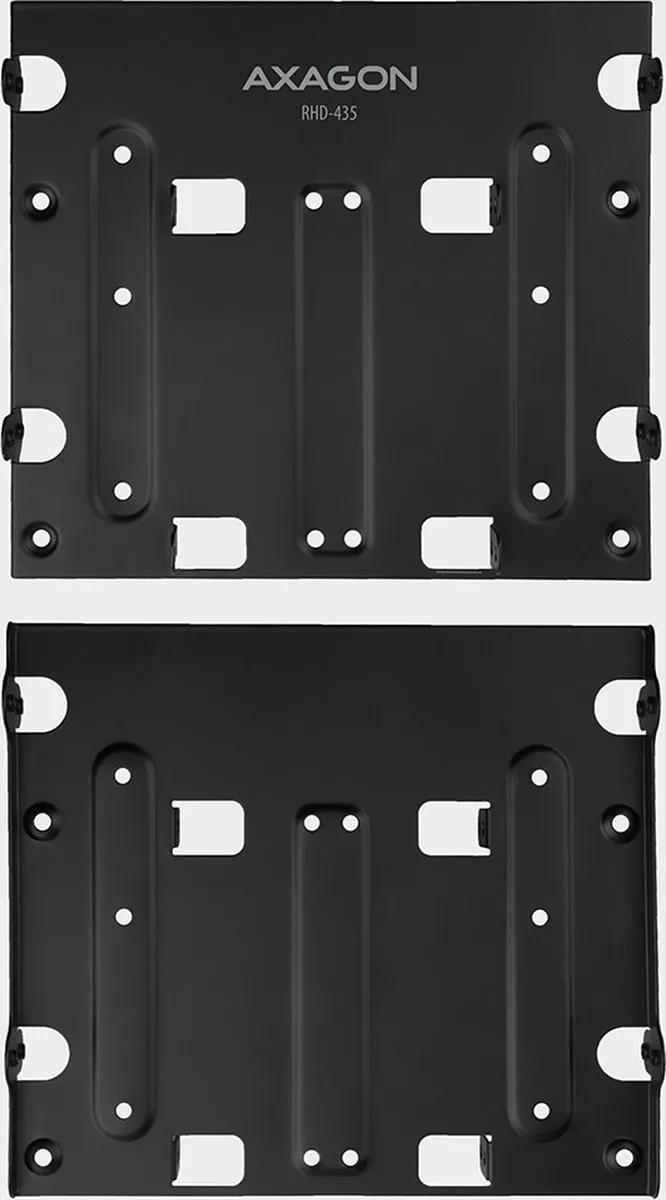 Axagon RHD-435 5.25" HDD/SSD Montageframe - Zwart - afbeelding 2 van 6