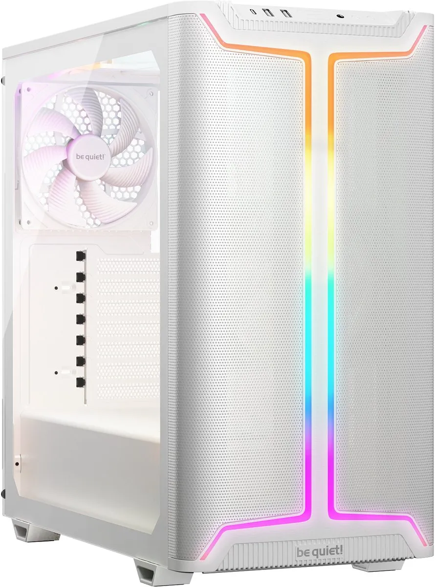 be quiet! Pure Base 501 DX Midi Tower - Wit