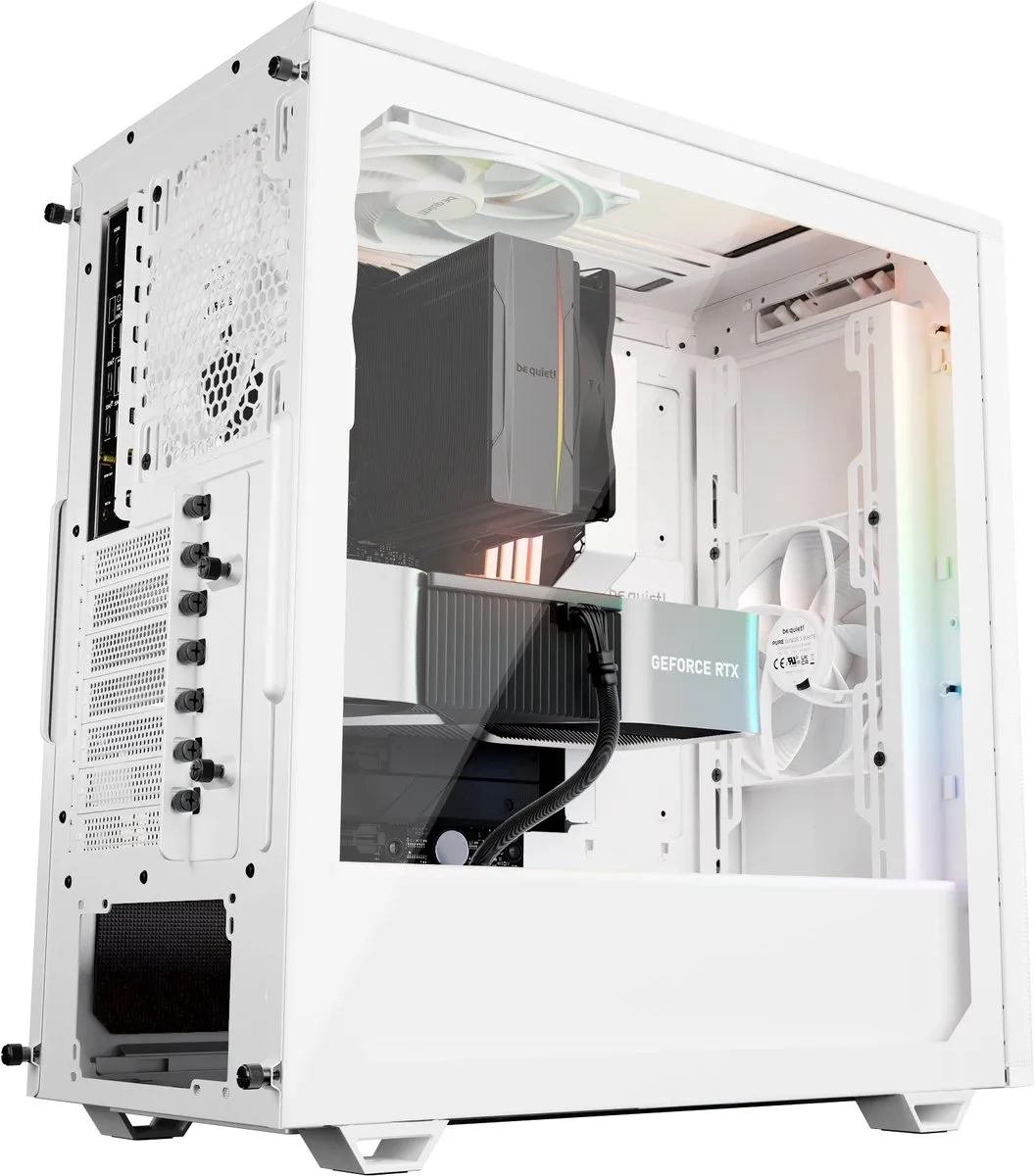 be quiet! Pure Base 501 DX Midi Tower - Wit