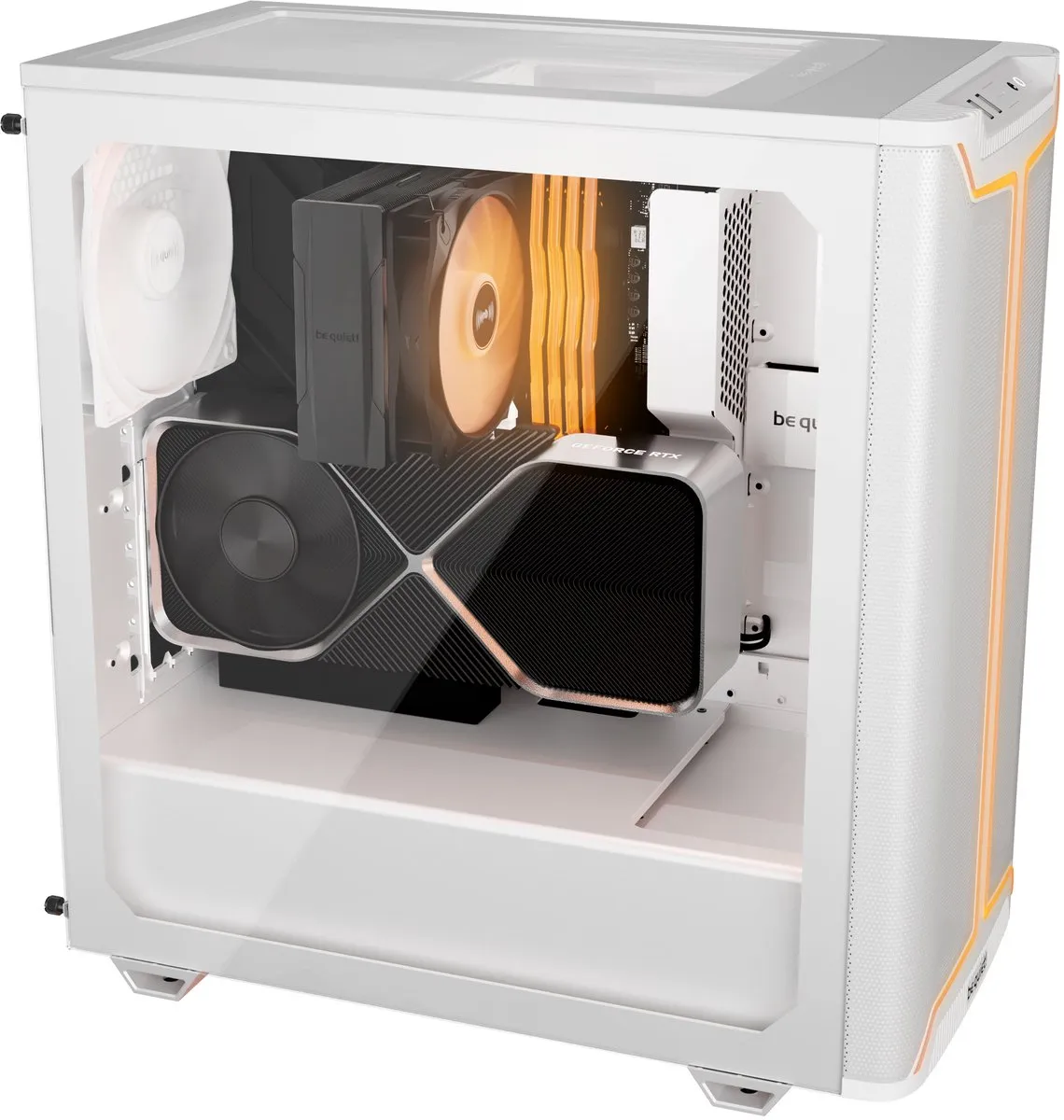 be quiet! Pure Base 501 DX Midi Tower - Wit