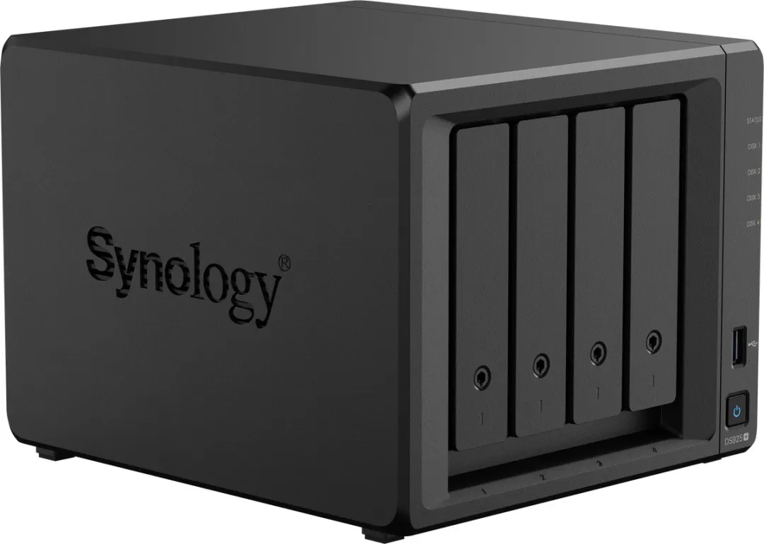 Synology DS925+ 4Bay 24TB NAS met 4x 6TB Synology Plus HDD