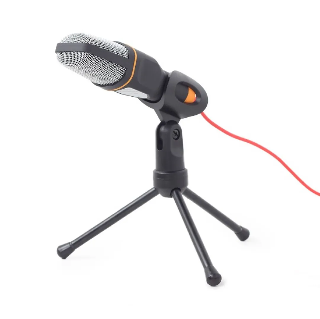 Gembird Microfoon met tripodstandaard - Zwart - afbeelding 6 van 6