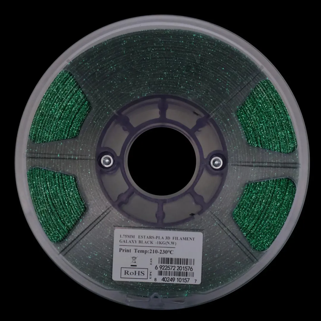 ESUN eStars PLA Galaxy Zwart 1kg - 1.75mm