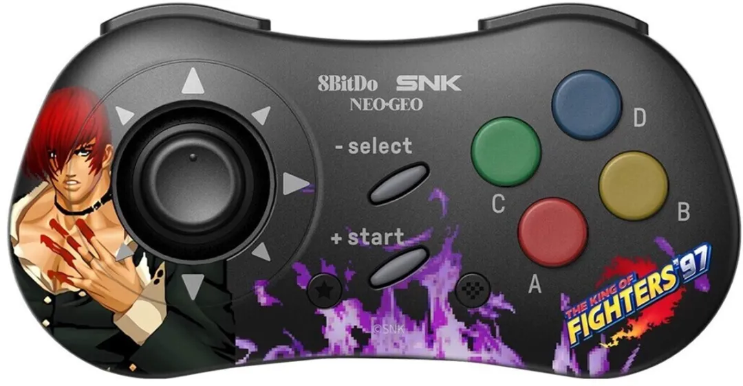 8Bitdo Iori Yagami Edition Manette SNK Neo Geo RET00373