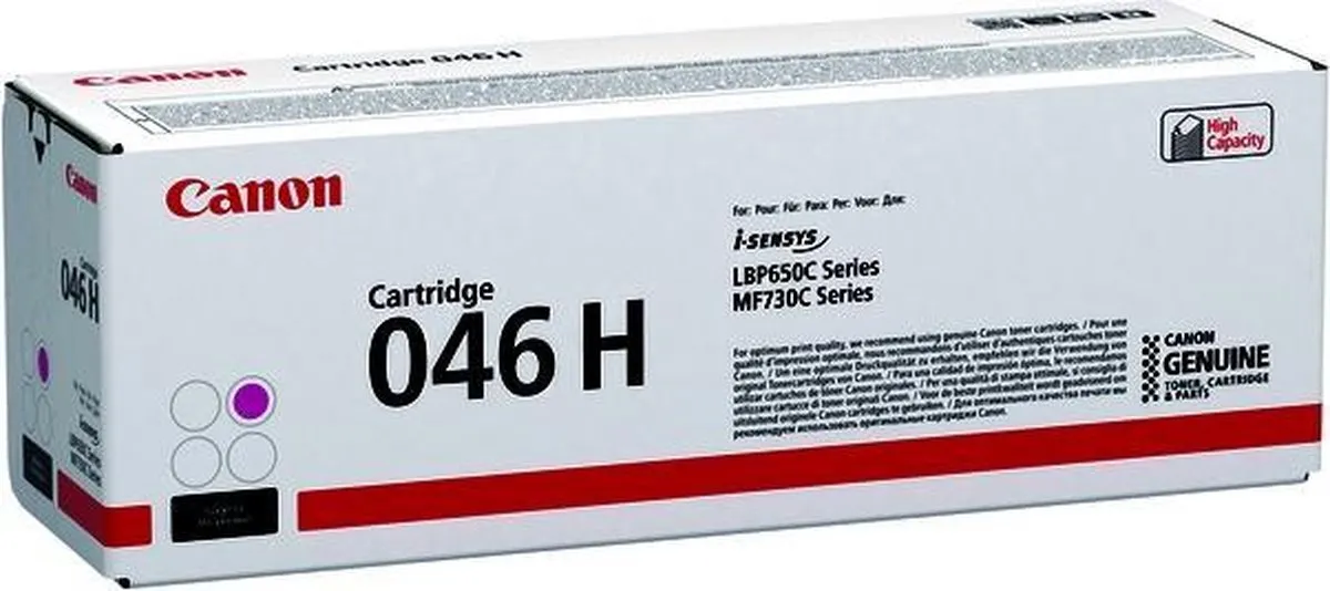 Canon 046H Magenta Toner - 5000 Pagina's