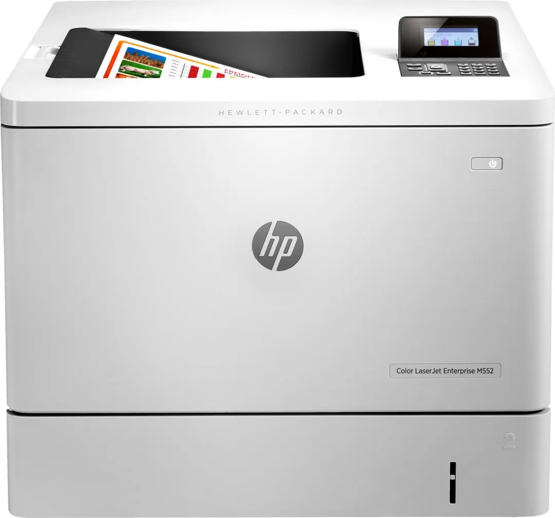 HP Color LaserJet Enterprise M552dn Laserprinter - 25ppm - Grijs - afbeelding 5 van 6