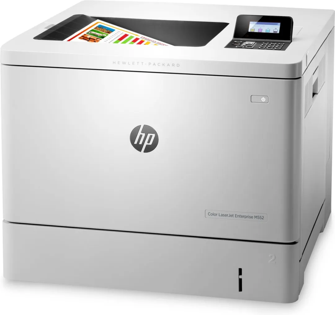 HP Color LaserJet Enterprise M552dn Laserprinter - 25ppm - Grijs - afbeelding 6 van 6
