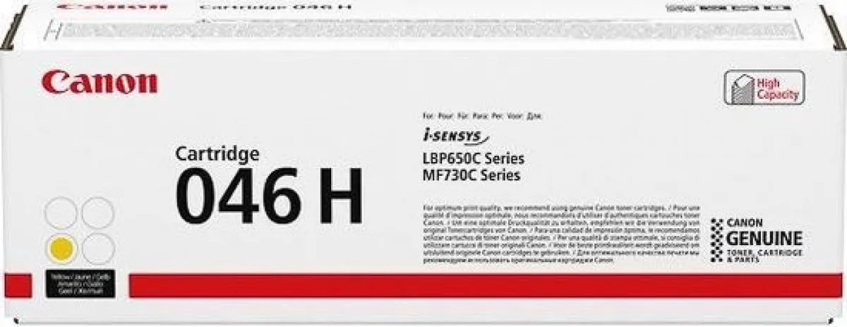 Canon 046H Geel Toner - 5000 pagina's