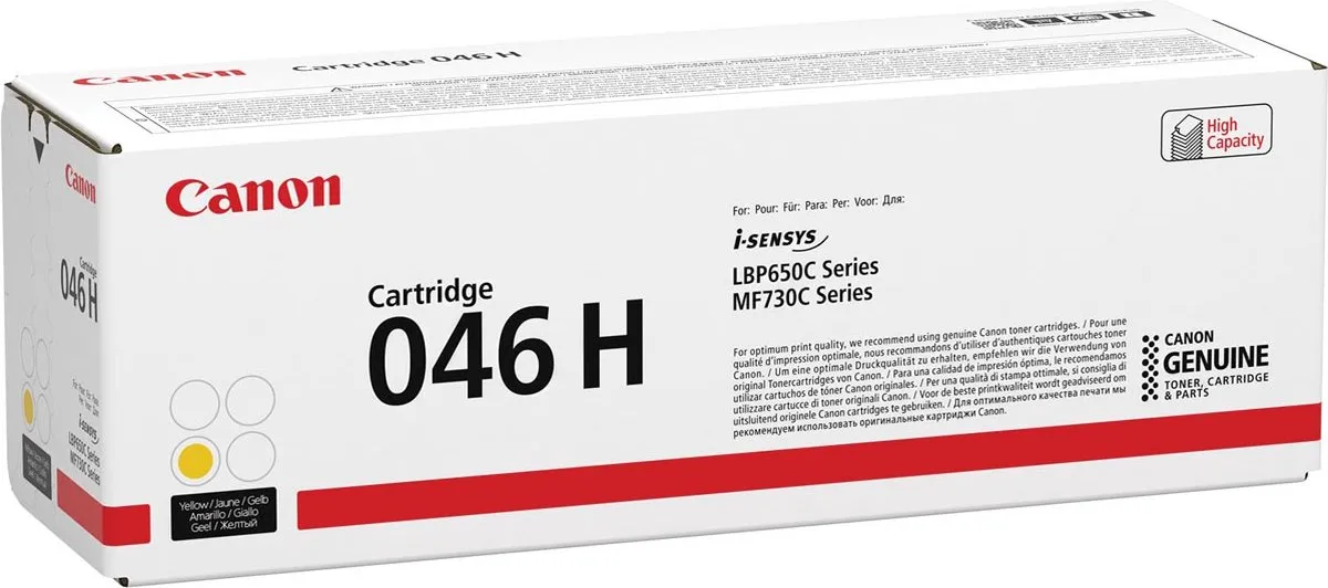 Canon 046H Geel Toner - 5000 pagina's