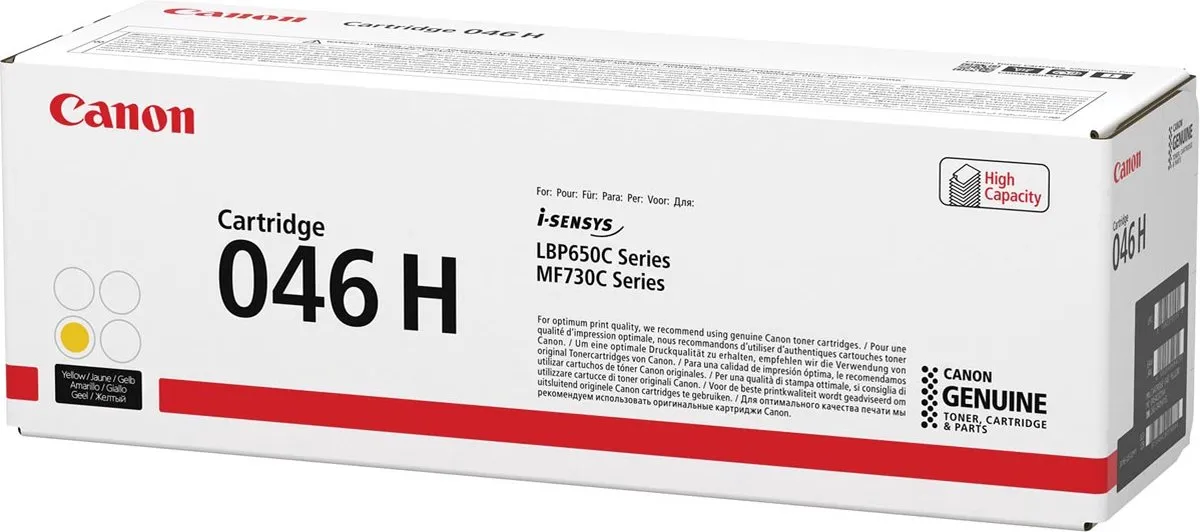 Canon 046H Geel Toner - 5000 pagina's