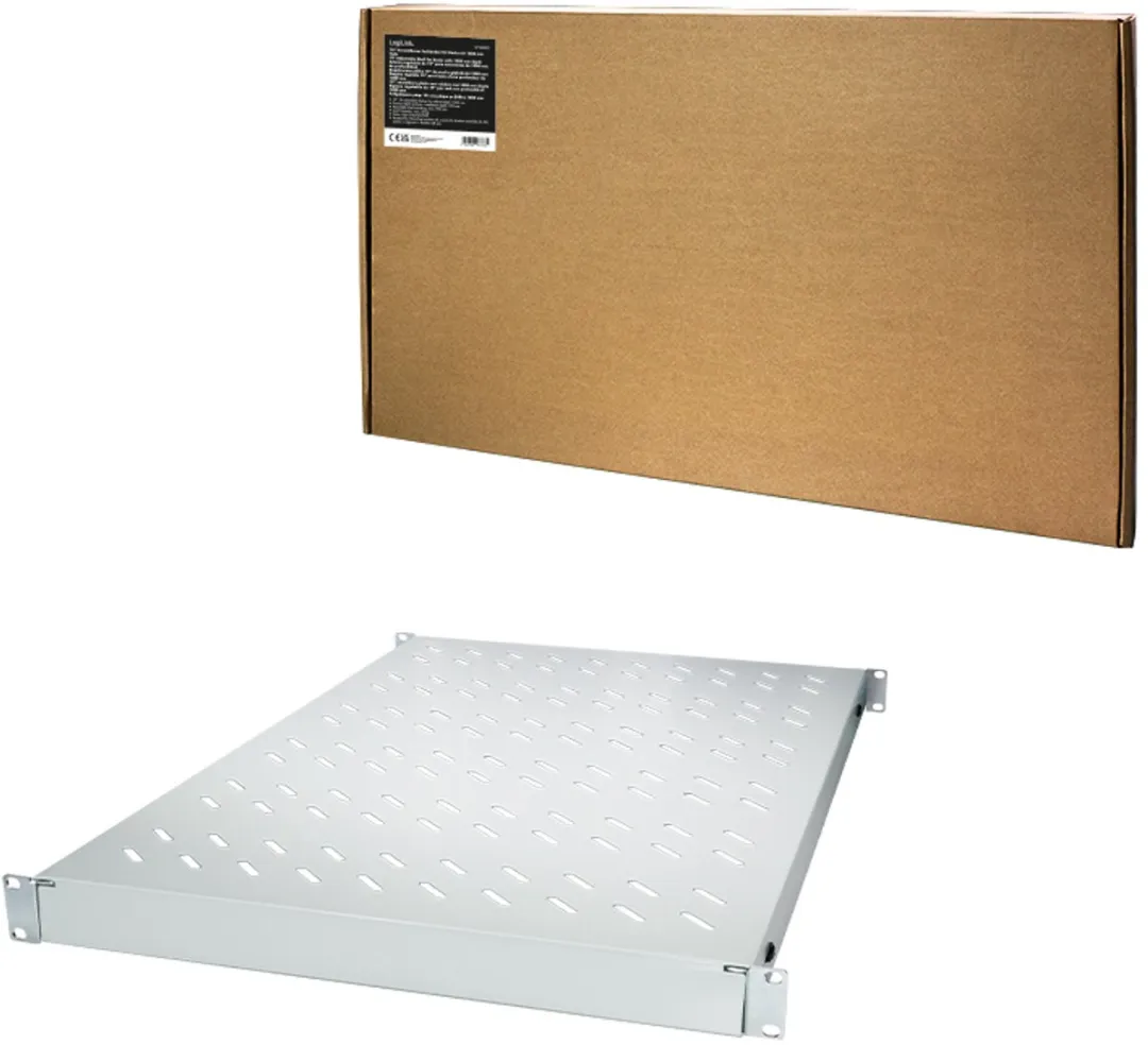 Logilink SF1000G 19" Legbord 1 HE - 1000mm Grijs