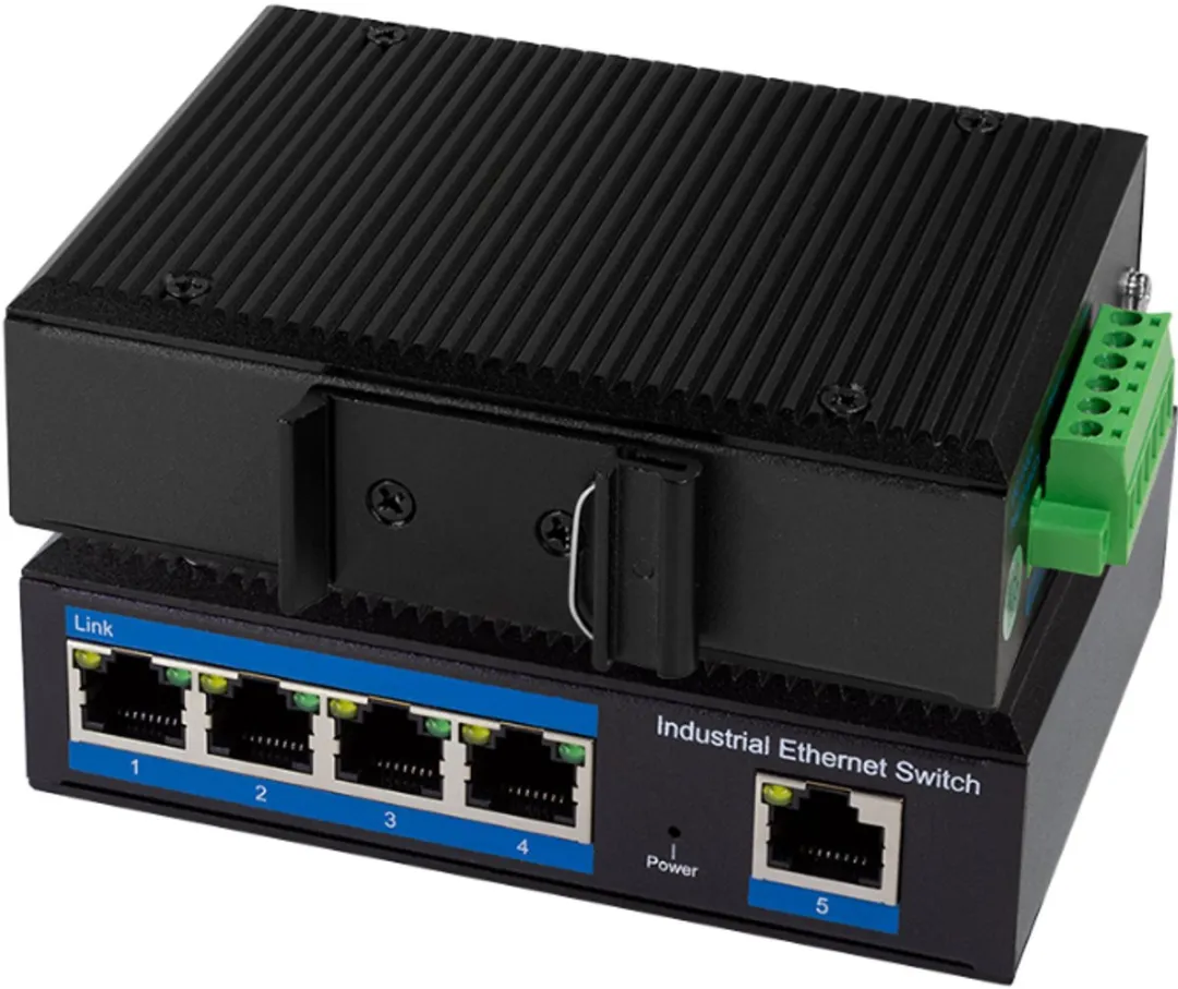 Logilink NS202P 5-Poort PoE Ethernet Switch