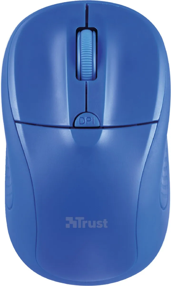 Trust Primo Wireless Mouse 20786 - Blauw - afbeelding 6 van 6