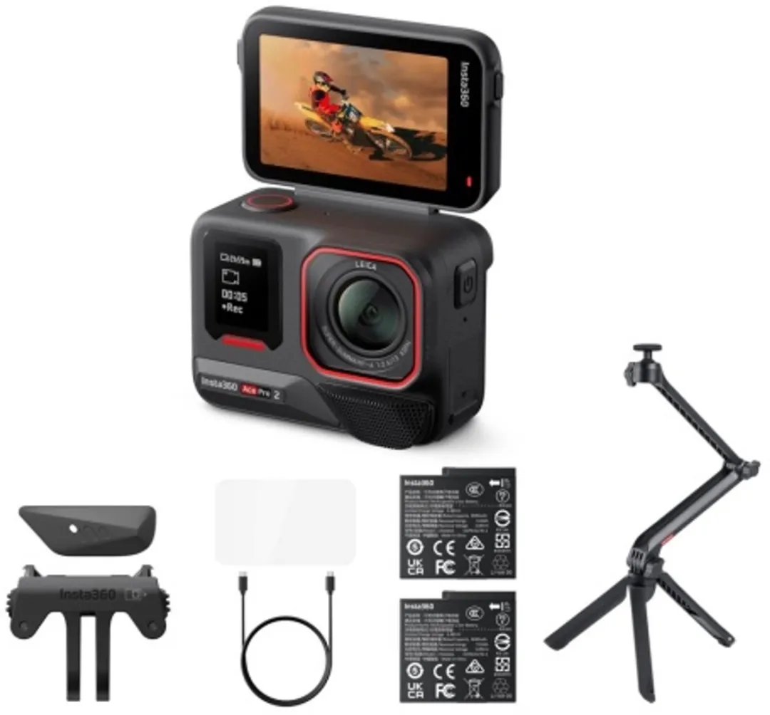 Insta360 Ace Pro 2 CINSBBGA_9 Actiecamera - 8K - Zwart - afbeelding 6 van 6
