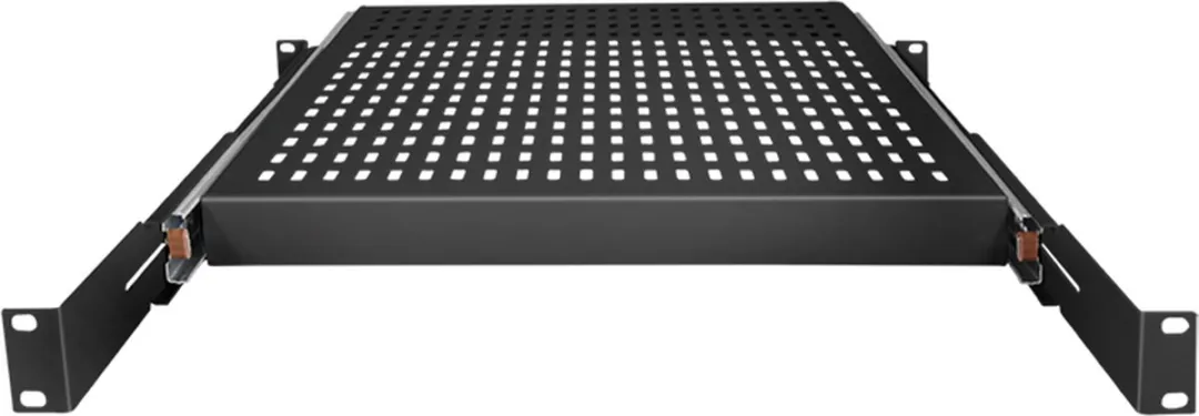 Logilink SF1S85B Uitschuifbaar Legbord 1U - 1000mm - Zwart