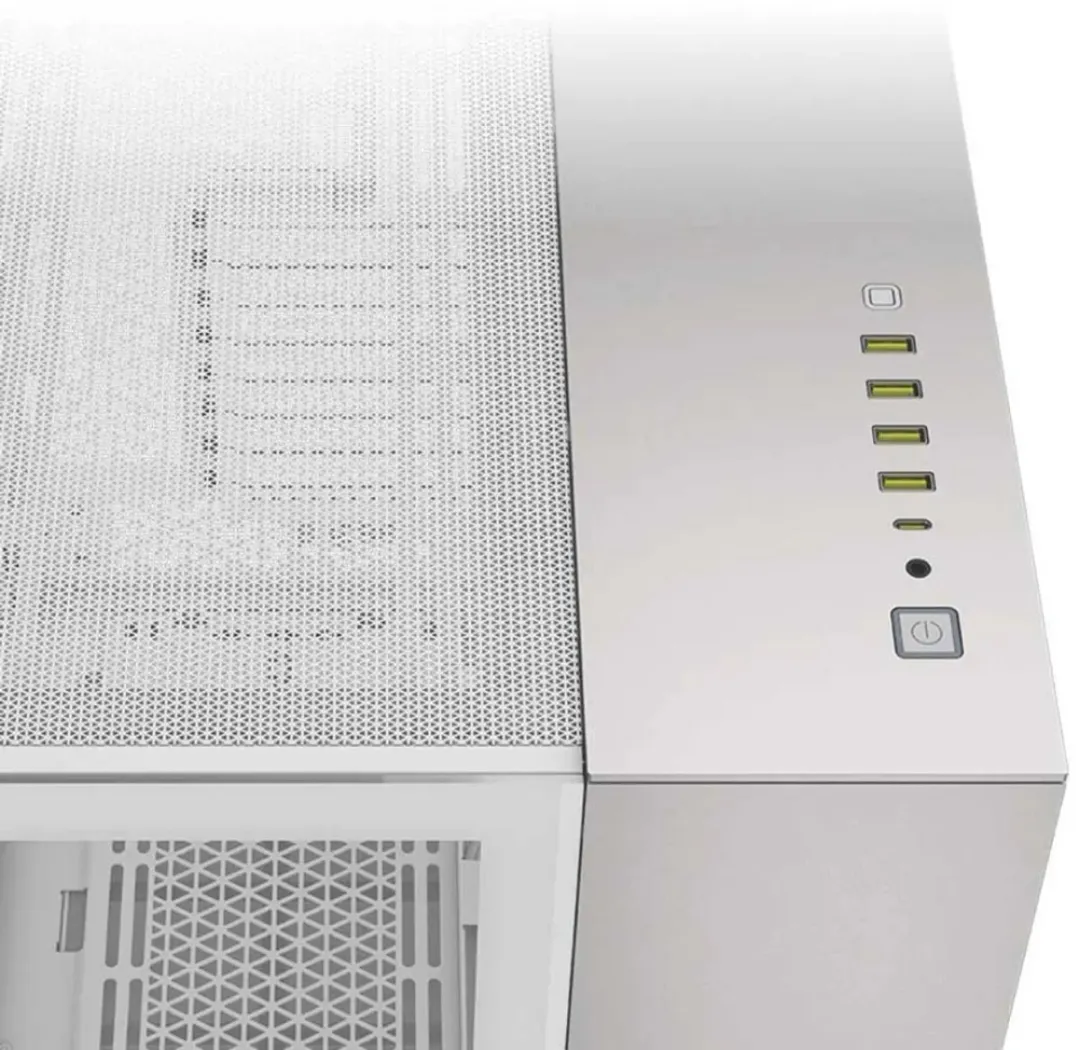 Corsair CC-9011285-WW Midi Tower Behuizing - Grijs/Wit