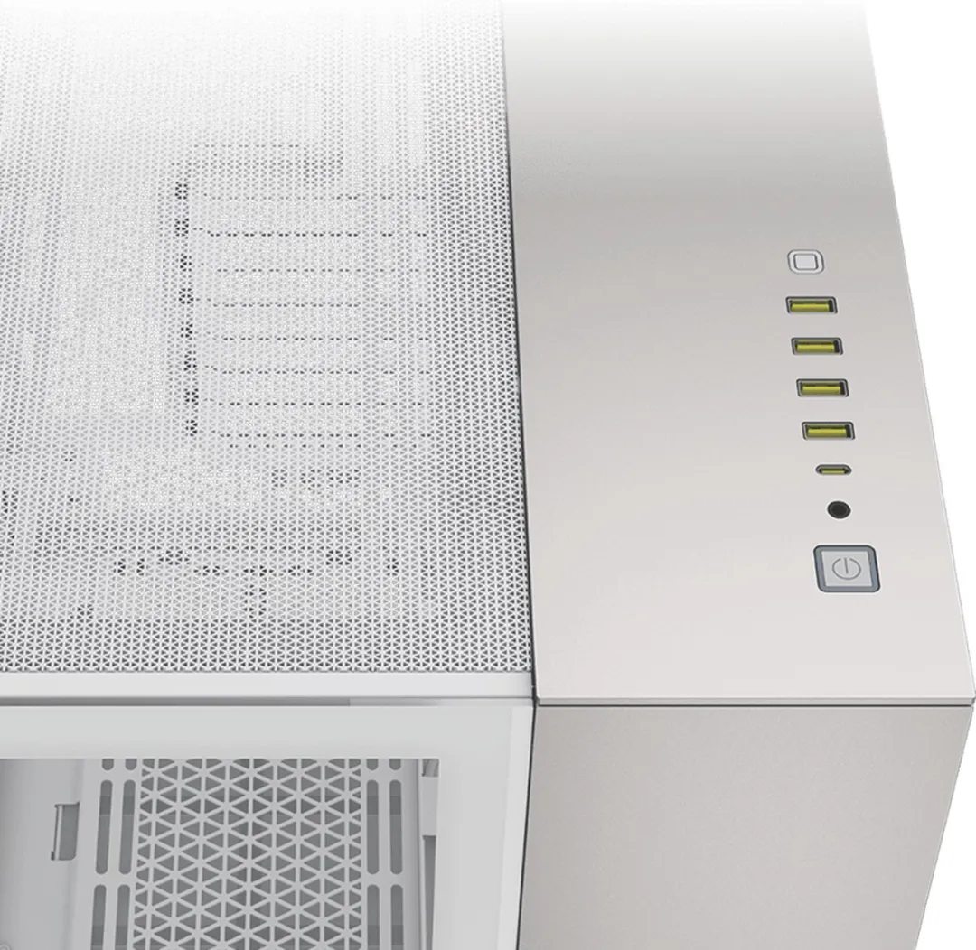 Corsair CC-9011285-WW Midi Tower Behuizing - Grijs/Wit