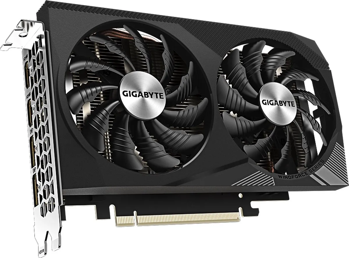 Gigabyte GeForce RTX 3050 WINDFORCE OC V2 GV-N3050WF2OCV2-8GD - 8GB GDDR6