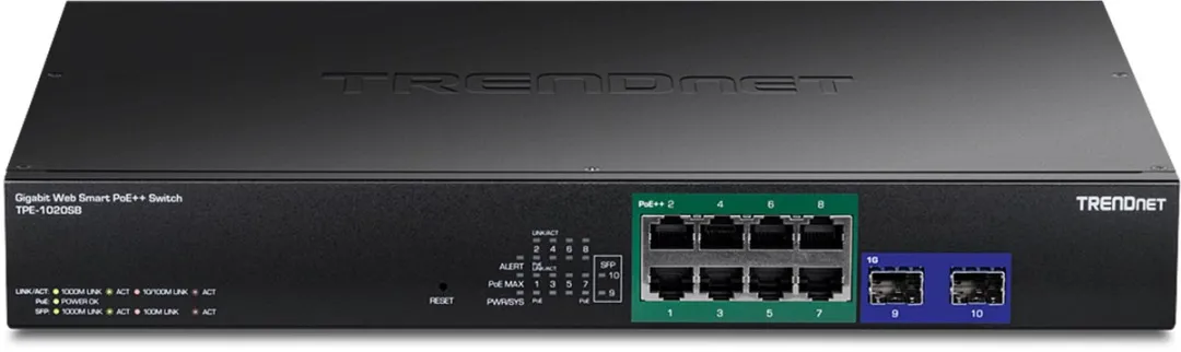 Trendnet TPE-1020SB Schakelaar
