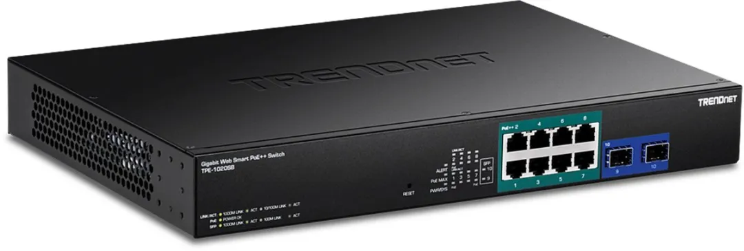 Trendnet TPE-1020SB Schakelaar