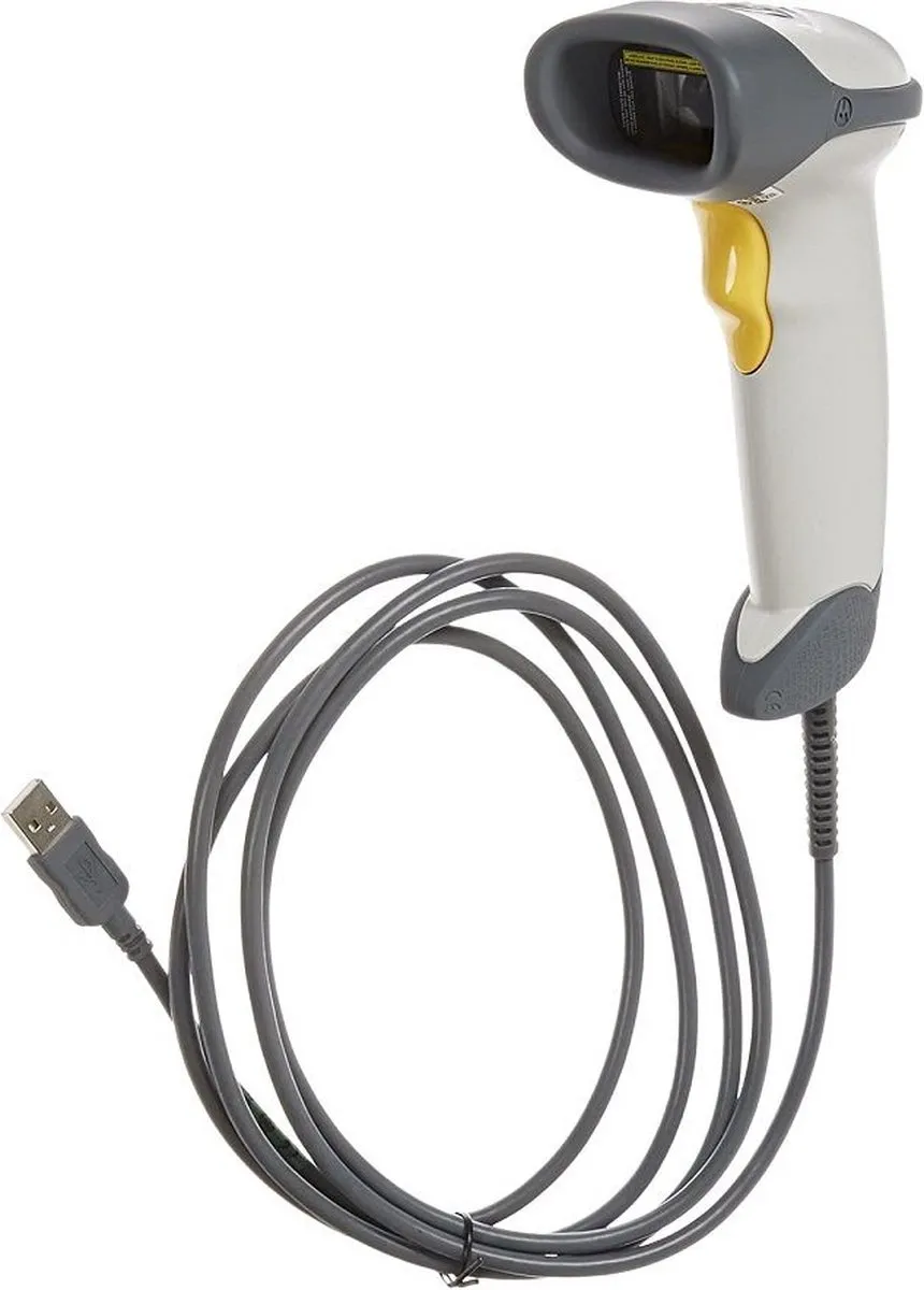 Zebra DS2208-SR6U2100SGW Streepjescodelezer - Zwart/Wit