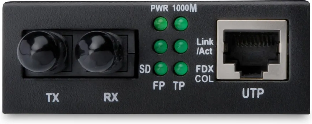 Digitus DN-82110-1 Netwerk Mediaconverter - 1 Gbit/s - ST Duplex