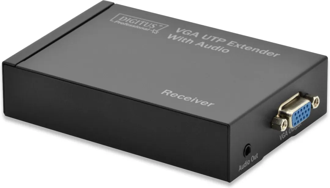 Digitus DS-53400 VGA Extender - RJ45 - 300m - Zwart