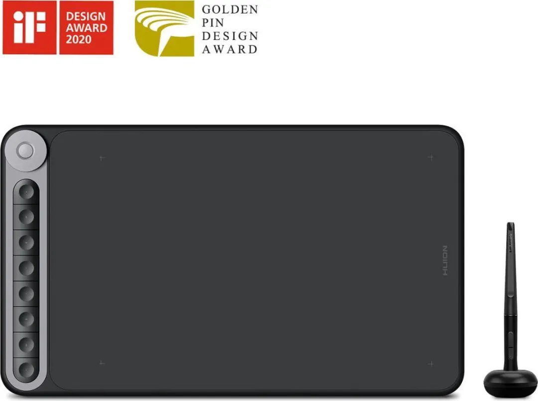 Huion Inspiroy Dial Q620M Tekentablet 12 inch