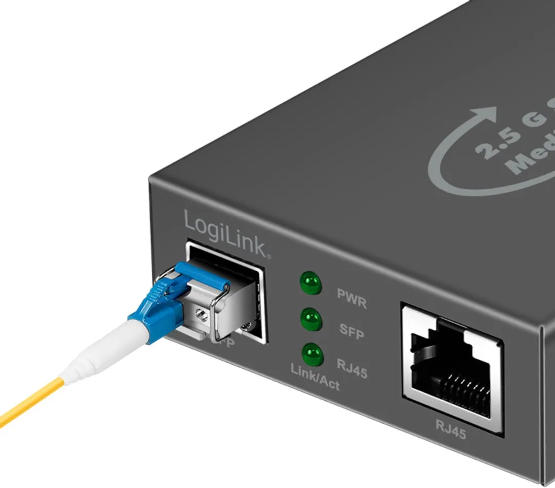 Logilink 2,5G Mediaconverter RJ45/SFP - NMC002