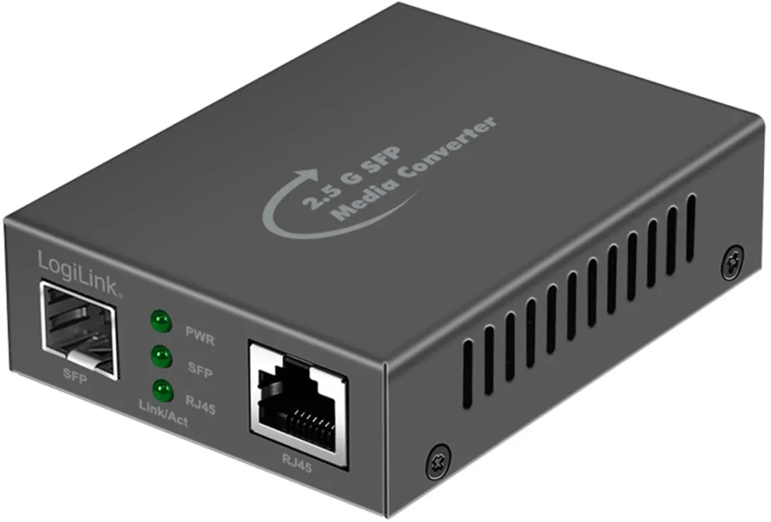 Logilink 2,5G Mediaconverter RJ45/SFP