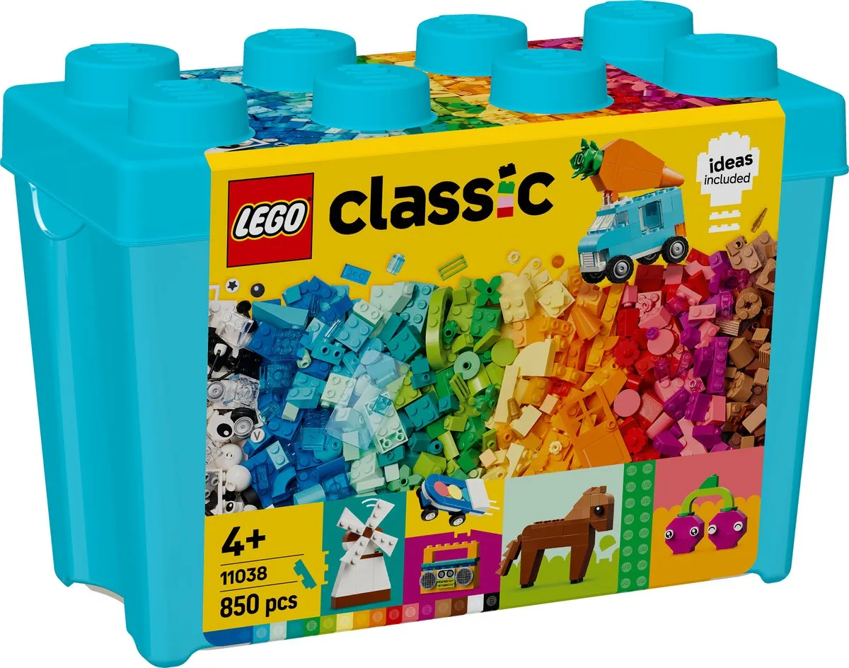 LEGO Classic Creatieve Opbergdoos 850 Stuks - Meerkleurig - afbeelding 6 van 6