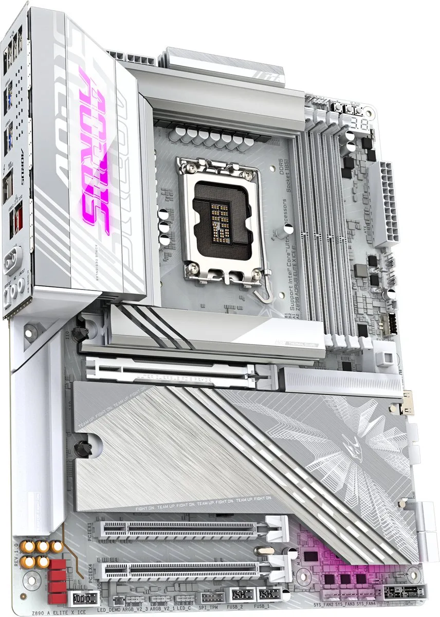 Gigabyte Z890 Aorus Elite X Ice ATX Moederbord