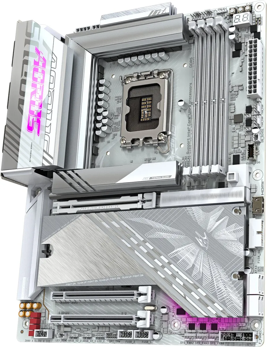 Gigabyte Z890 Aorus Elite X Ice ATX Moederbord