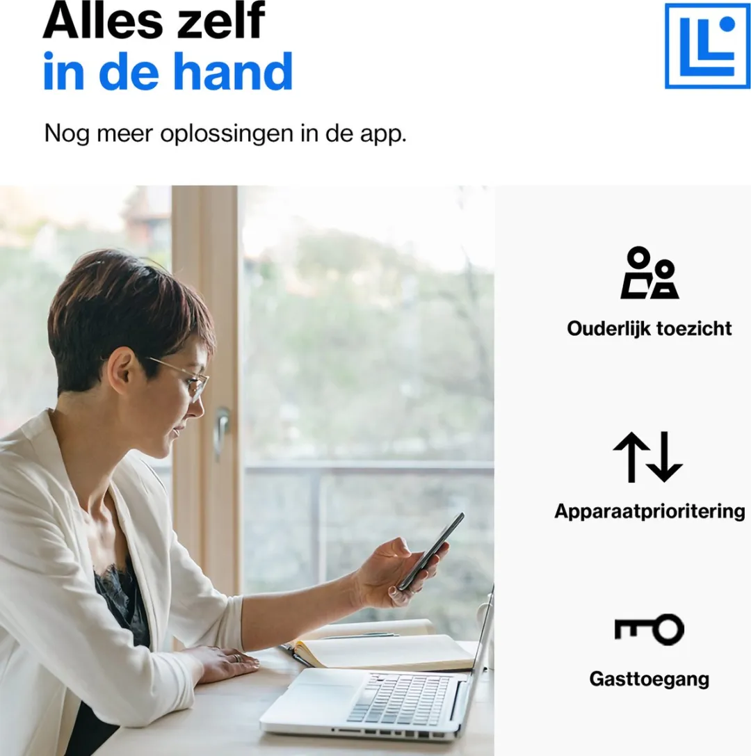 Linksys Velop AC3600 Mesh WiFi 3-Pack - Wit