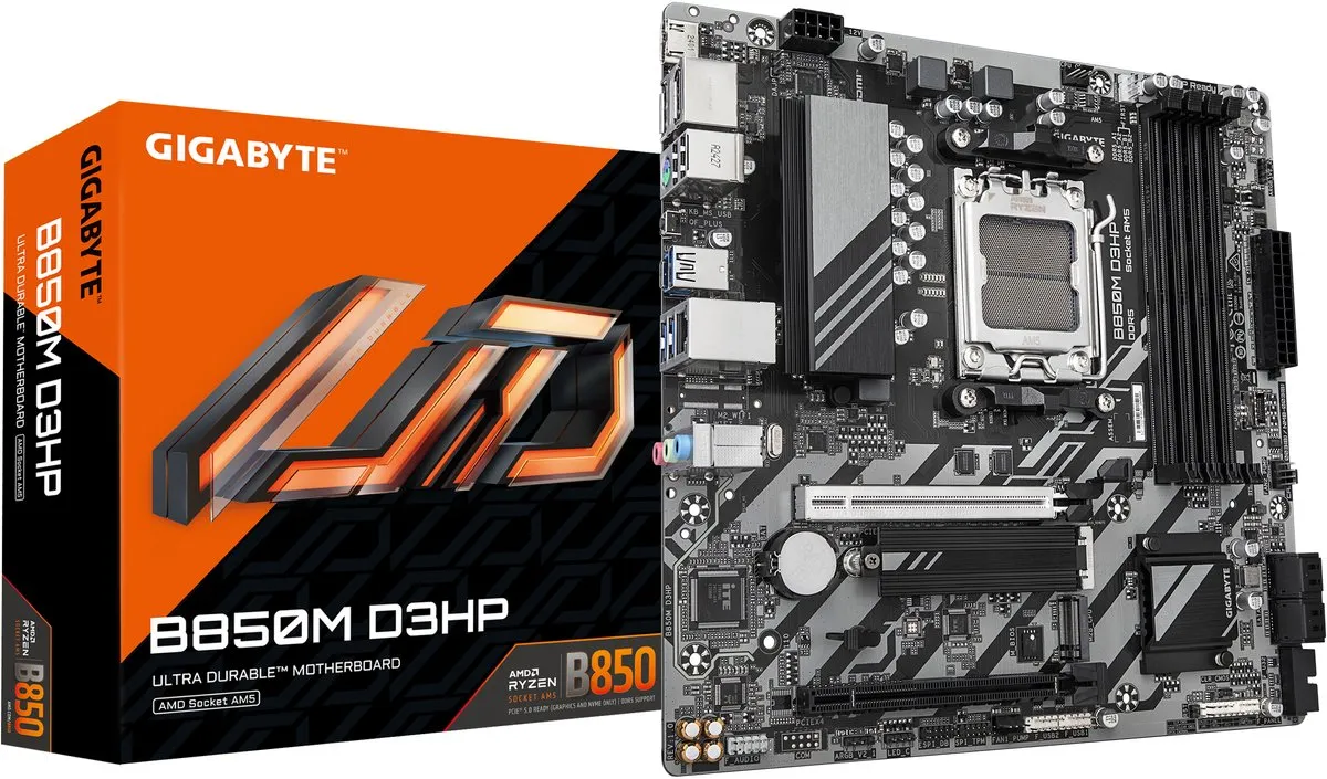 Gigabyte B850M D3HP AM5 Moederbord - microATX