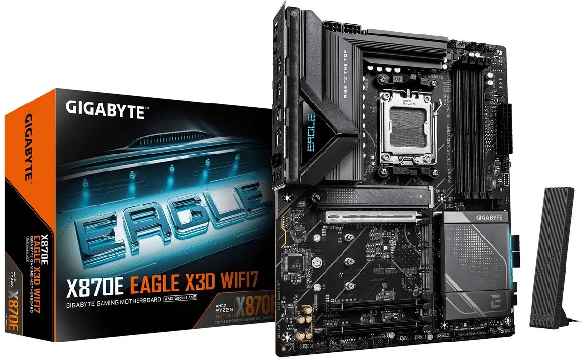 Gigabyte X870E EAGLE X3D WIFI7 AM5 Moederbord
