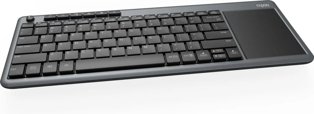 Rapoo K2600 Draadloos Multimedia Toetsenbord - Grijs